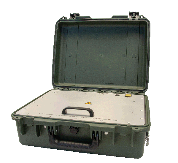 The Knuden Portable Sounder, a heavy duty lightweight echosounder with a tight-seal water-proof case